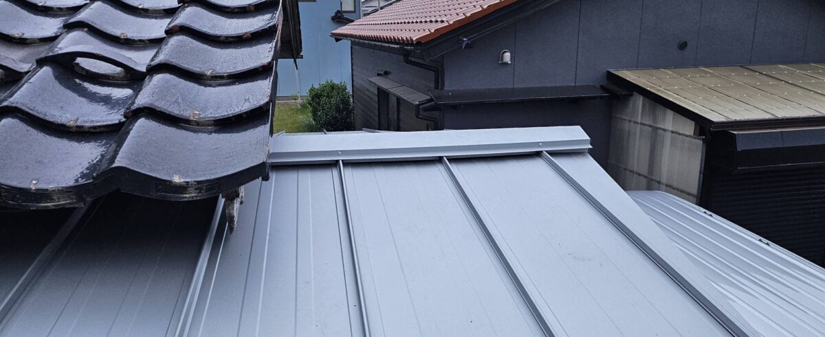 白山市S様邸屋根板金工事