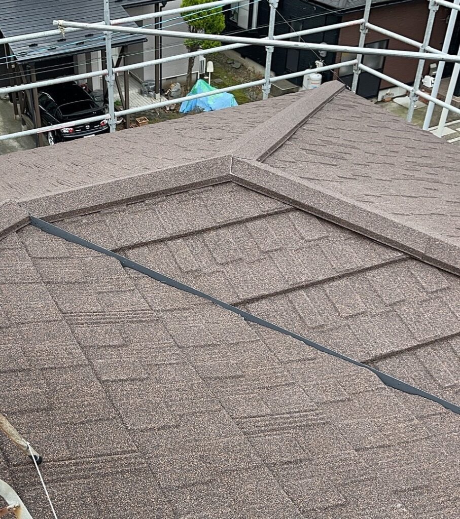 白山市N様邸屋根カバー工法