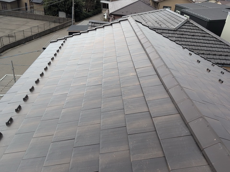 白山市K様邸瓦葺き替え工事