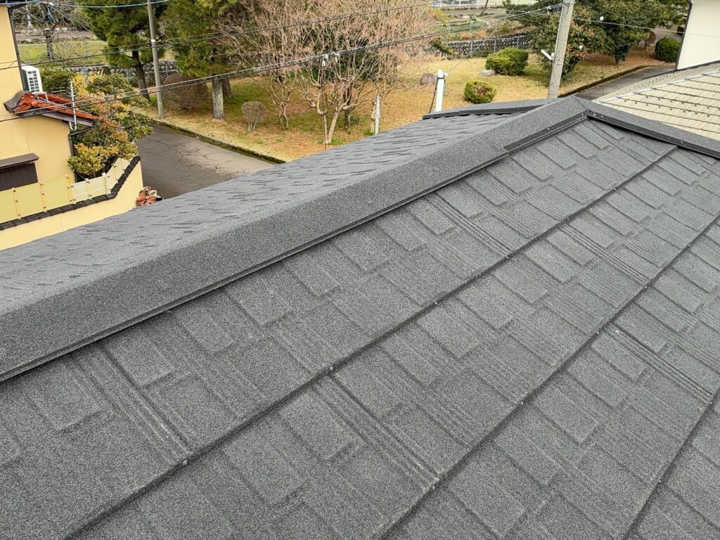 白山市K様邸　屋根カバー工法