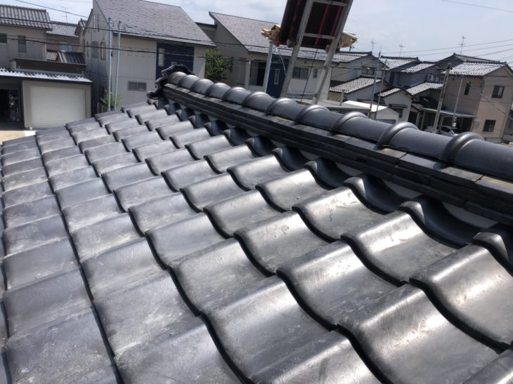 【金沢市】屋根修理｜ズレた瓦を積み直し安全性と防水性を回復